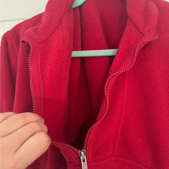 Eastern mountain sports women’s medium quarter zip fleece red - Picture 12 of 12